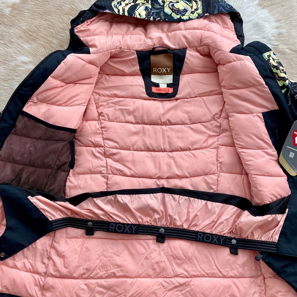 Roxy Torah Bright Snowflake jacket. 15k Dryflight - Picture 9 of 10